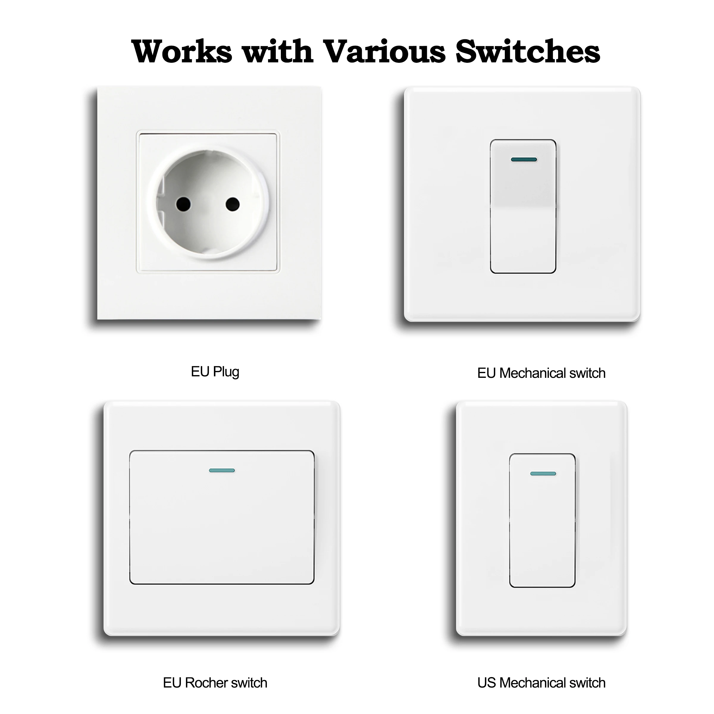 Tuya ZigBee Switch Module 16A Smart Light Switch cavo neutro richiesto supporta il controllo a 2 vie funziona con Alexa Google Home