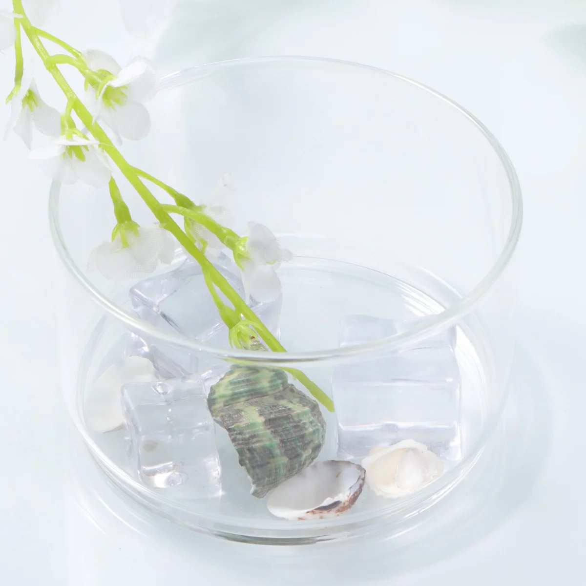 

Heat Resistant Glass Bowl Stackable Transparent Storage Container for Salad Fruits Snacks Fruit Glass Container