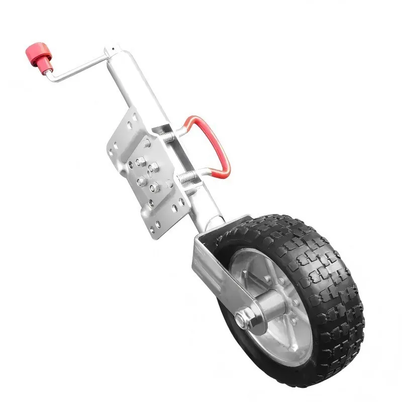 For Top Shake Foldable Galvanized Support Iron Core Rubber Guide Wheel