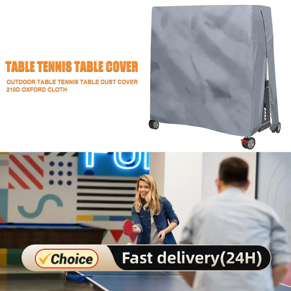 

Folding Ping Pong Table Cover Waterproof Folding Table Tennis Table Cover Dustproof Zipper Heavy Duty for All Weather Protection