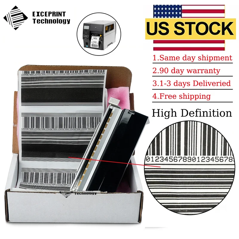 

ZT410 Printhead;Brand New P1058930-009 Thermal Transfer Printhead for Zebra ZT410 ZT411 Printer Print head 203dpi
