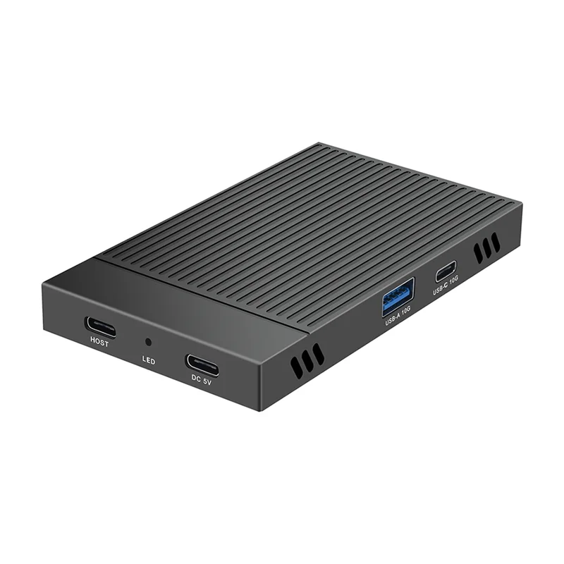 TA-M.2 Nvme SSD Docking Station 10Gbps Dual-Bay Aluminum Hard Drive Case For PC And Laptop