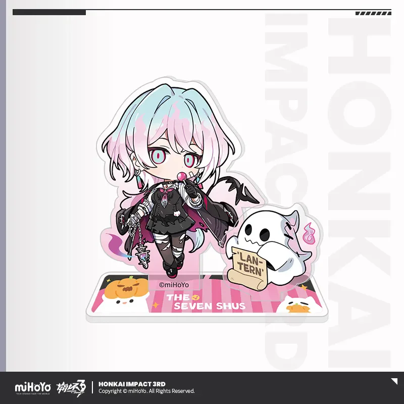 Game Honkai Impact 3rd Ⅱ Official miHoYo Original Thelema Ajita Litost Baiji QS Theme Series Q Version Acrylic Stand Anime Gift