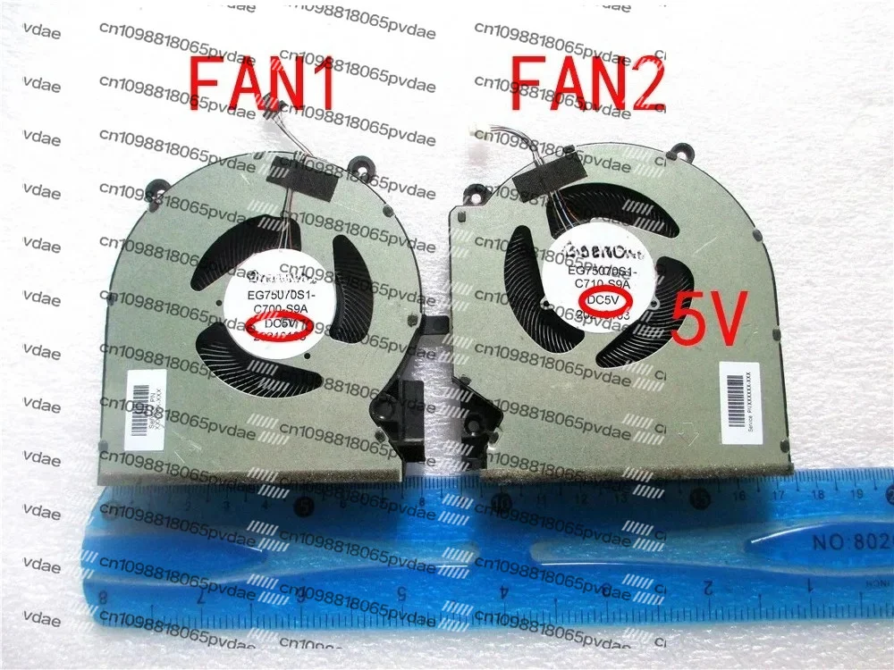 Ventilateur CPU GPU pour HP 7 16-D TPN-Q263 16-E TPN-Q264 NS75C06 20K19 20K20 20K21 20K22 M75721-001 M75723-001 M75725-001 M75727-001