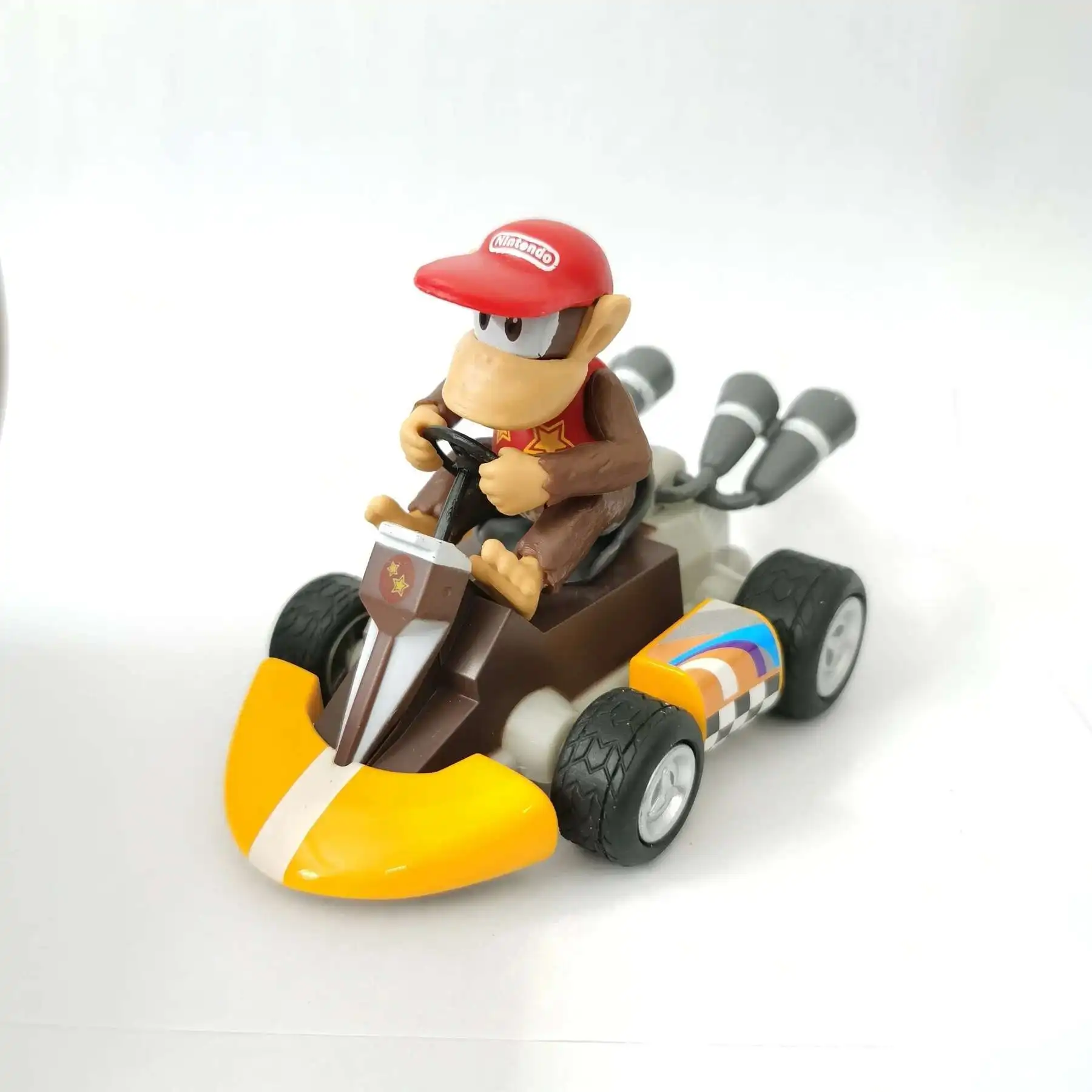 سيارة قابلة للسحب مع صندوق ، عربة ماريو ، يوشي ، دمية الأميرة لويجي ، لطيفة جدًا ، خوخ ، هدايا أعياد الميلاد ، 13