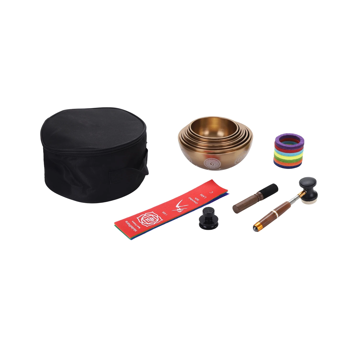 Music Bowls 7 Chakra Healing Set Group 5 of Schumann Frequency Therapy for Sound Healing Bath Ideal for Meditation Yoga