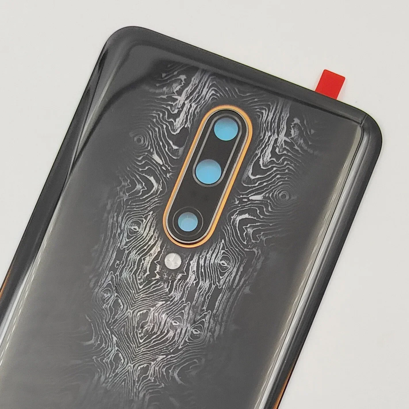 A+++ Gorilla Glass Back Lid Door For OnePlus 7T Pro Battery Cover Hard Rear Housing Panel Case With Camera Lens Adhesive Glue