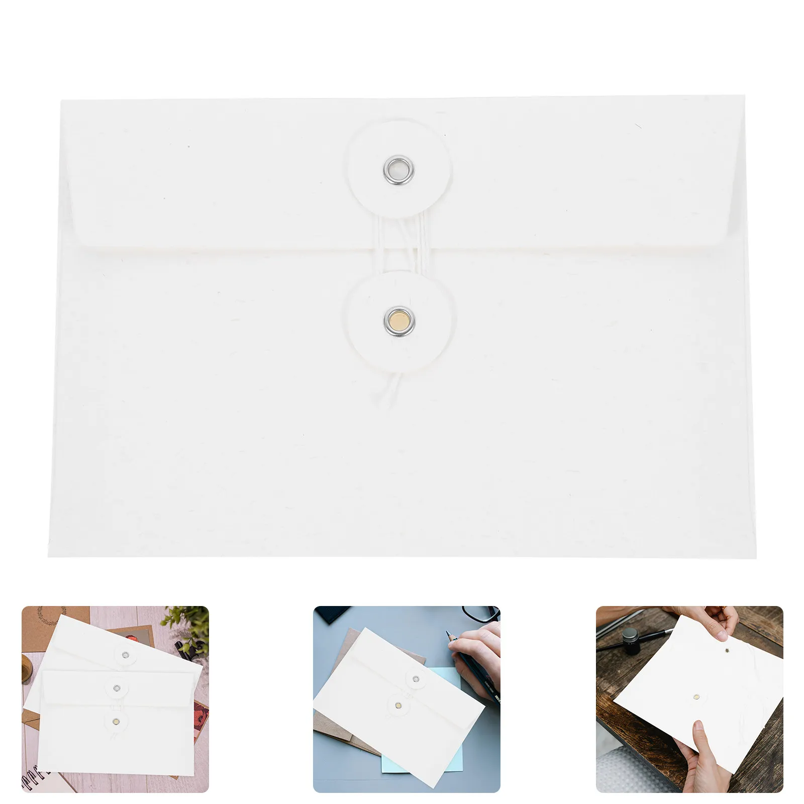 

Vintage Envelope Elegant Paper Envelopes Easy to Fold Seal for Invitations Wedding Birthday Card Decorative