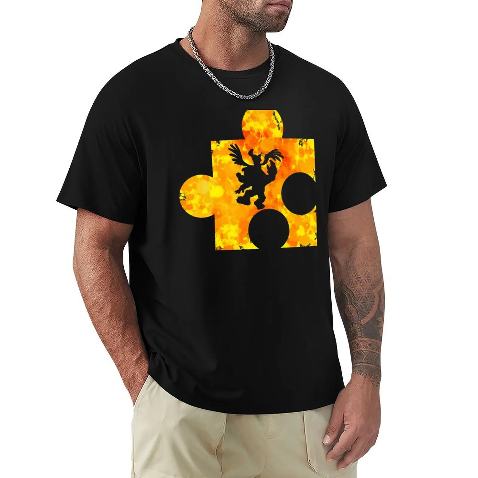A new foe has appeared T-Shirt t shirts for man graphic funny T-Shirt