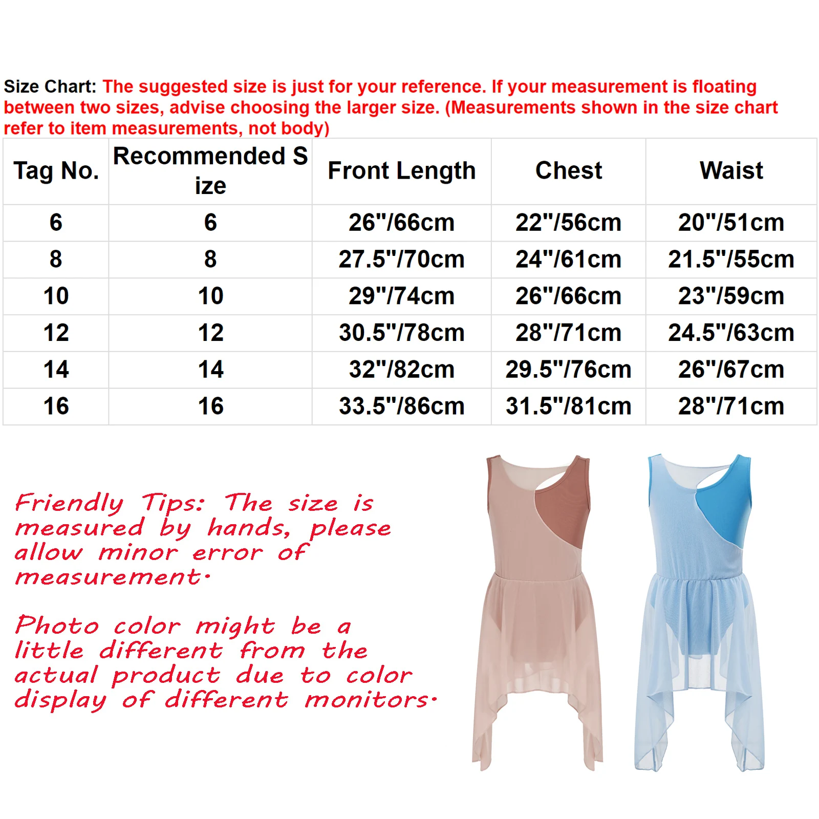 Kid Girls Ballet Dance Gymnastics Leotard Dress Sleeveless Ruched Chiffon Bodice Caged Back Figure Skating Lyrical Dancewear