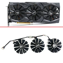 Cooling Fan NEW 87mm FDC10U12S9-C T129215SU Graphics Card for Asus Strix RTX 2060 OC Edition ROG STRIX RTX 2070 O8G GAMING