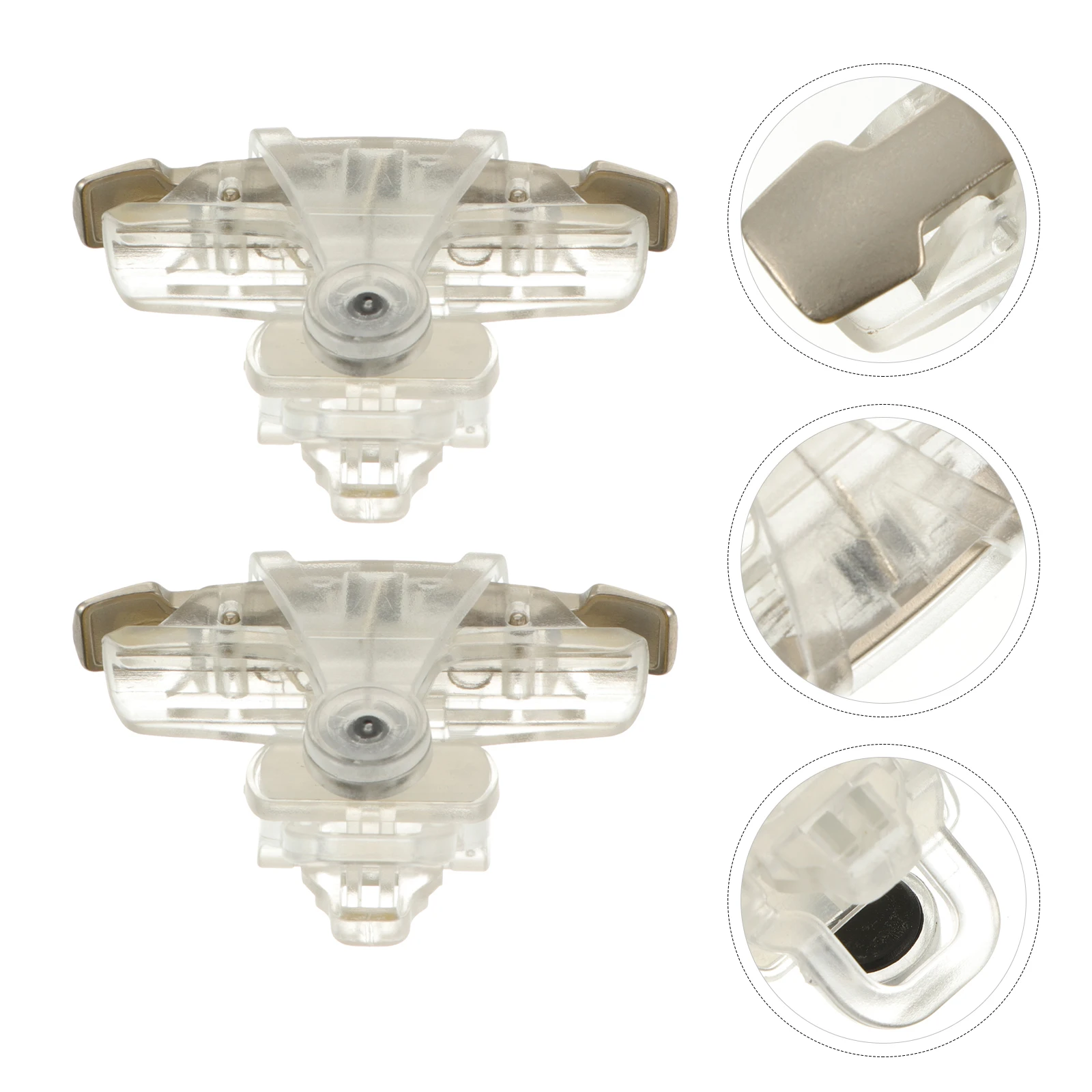 

Transparent Mobile Game Controller 4.7-6.5inch Support Shooting Key Trigger Handle for Smartphone Responsive Aim Button