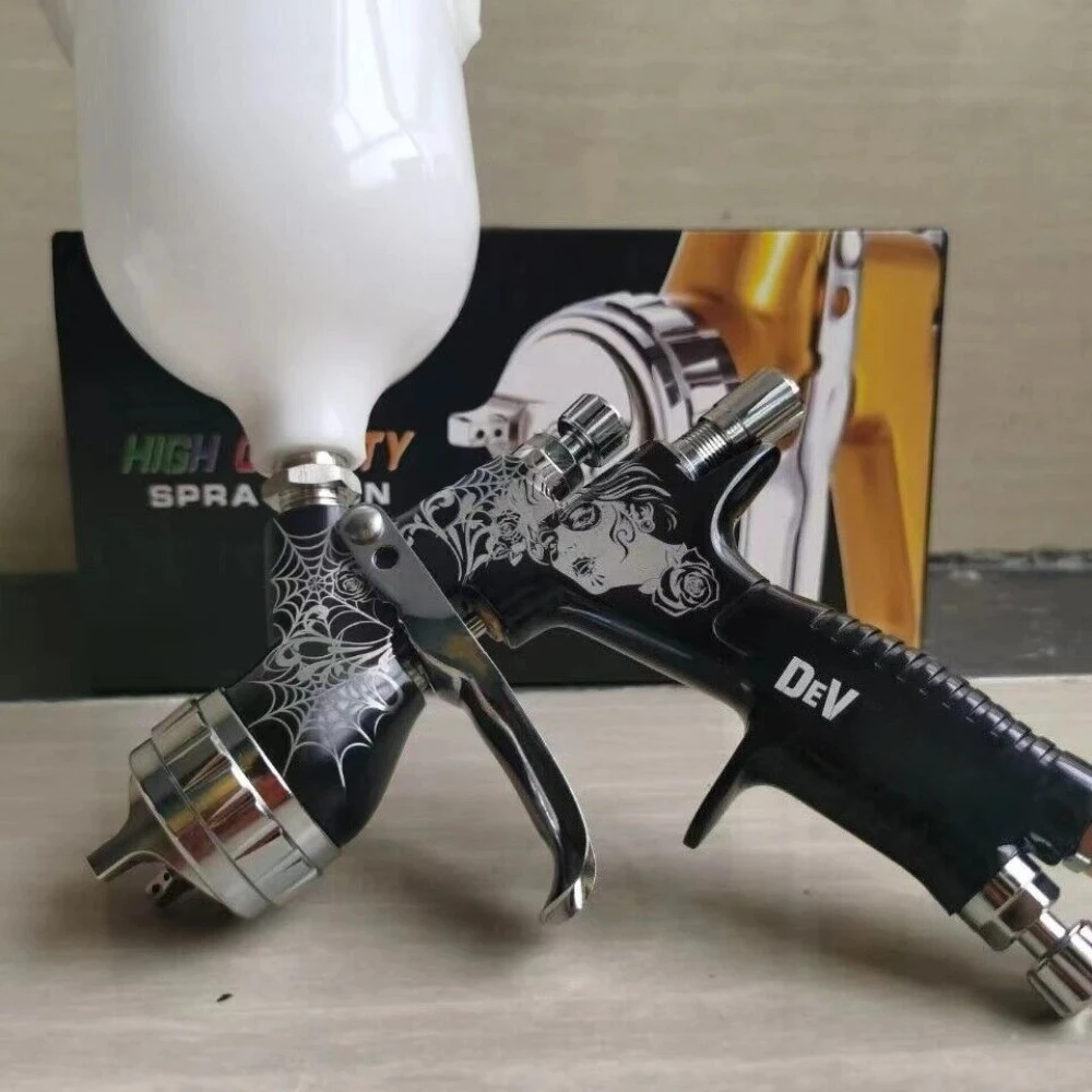 

NVE Spray Gun 1.3mm Stainless Steel Nozzle Air Spray Gun /Water-Based Paint /Varnish Paint Sprayer /Paint Spray Gun/Air Tools