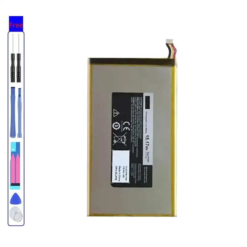 بطارية كمبيوتر لوحي 4100 مللي أمبير في الساعة لجهاز DELL Venue 7 3730 Venue 8 3830 Model P706T