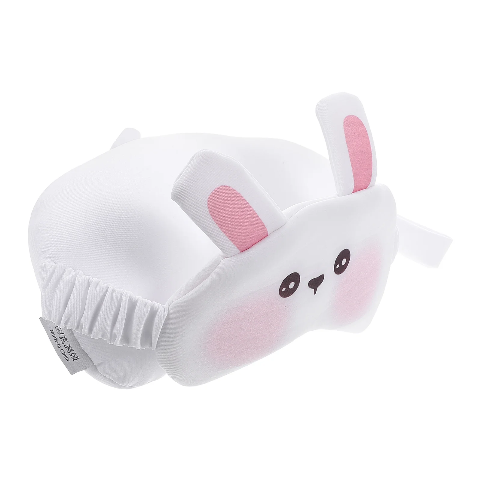 

Neck Pillow with Eye Mask Travel Pillow 2 in 1 Soft Cotton Foam Cartoon Style for Airplane Car Office Home Compact Space Saving