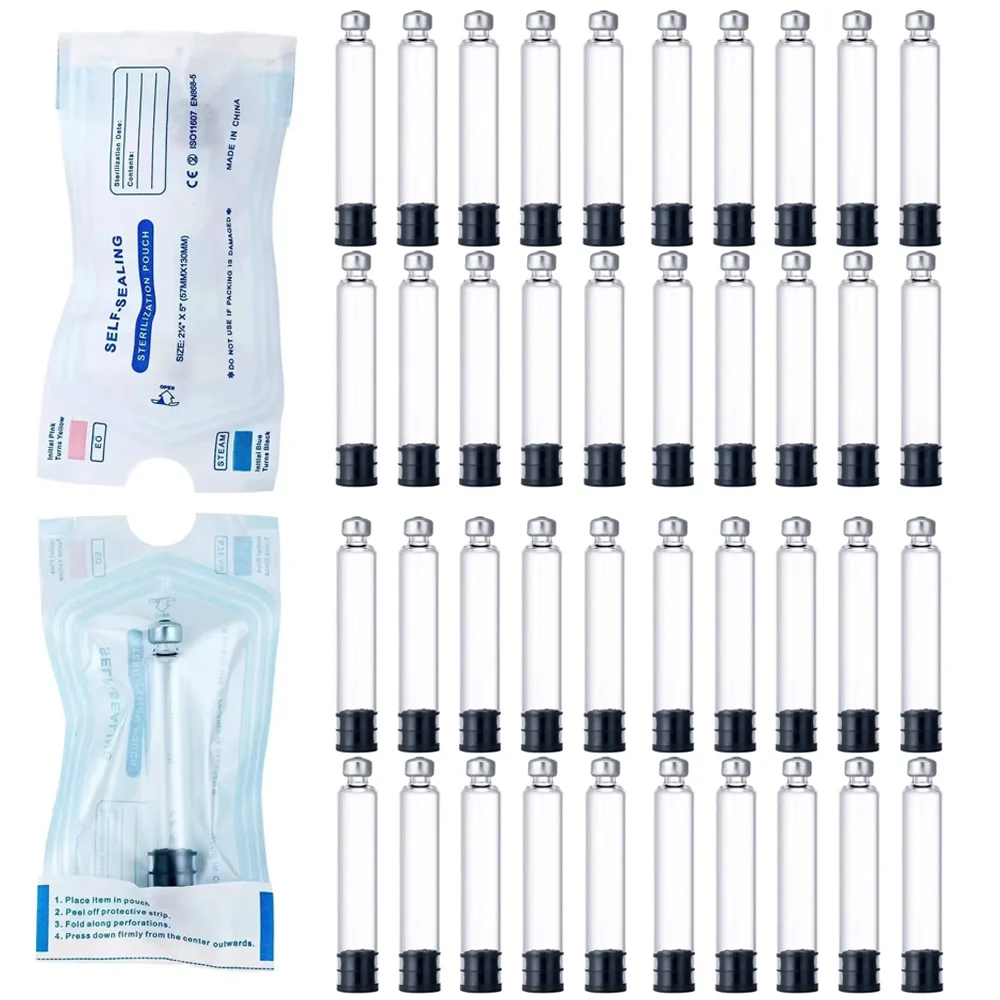 10/20/50/100PCS Insulin Cartridges 3ml Cassette Bottle for Lilly Insulin Injection Pen Individual Packaging Medical Aesthetics