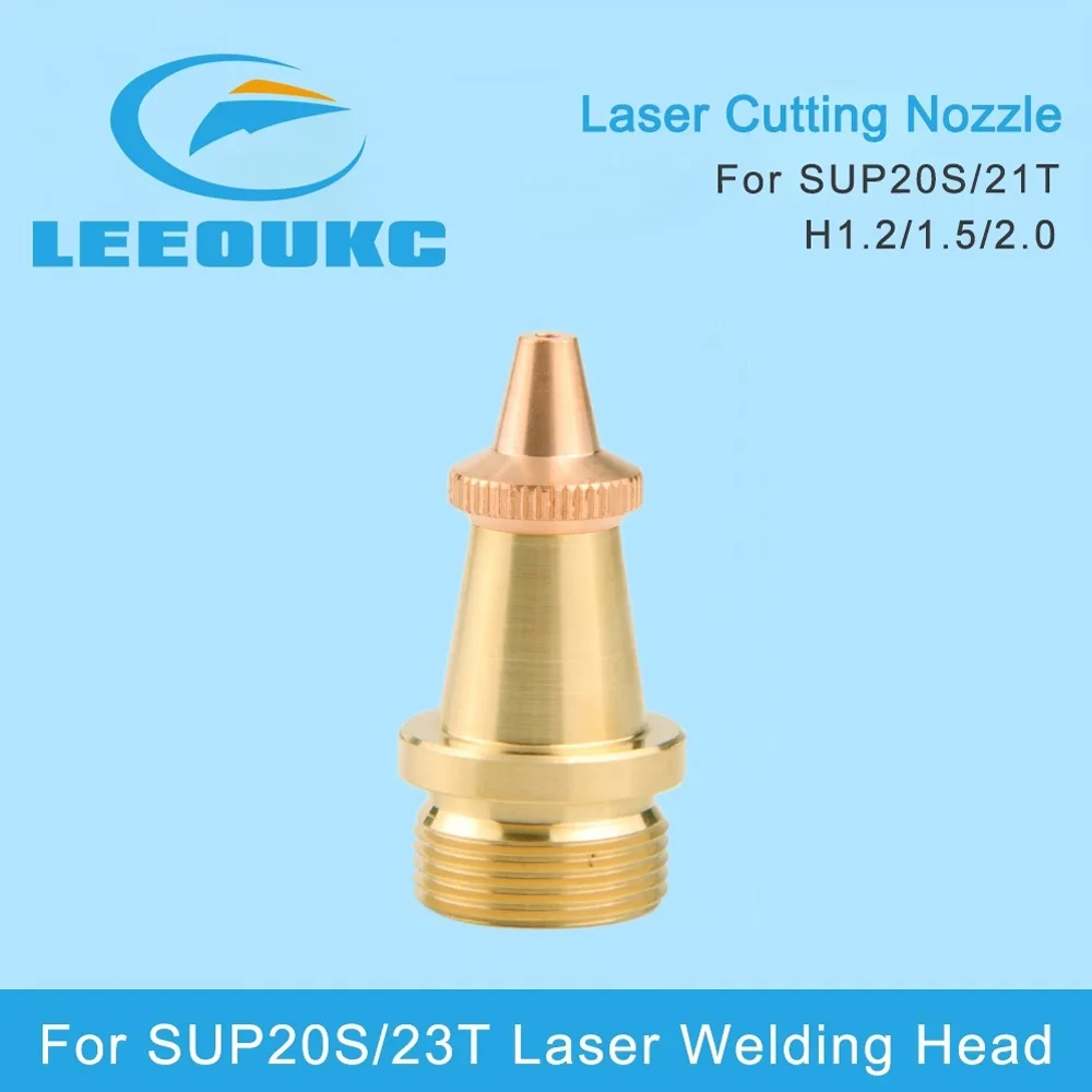 LEEOUKC 10Pcs/Lot Fiber Laser Welding Head Nozzles For SUP20S Laser Hand-held Welding Machine