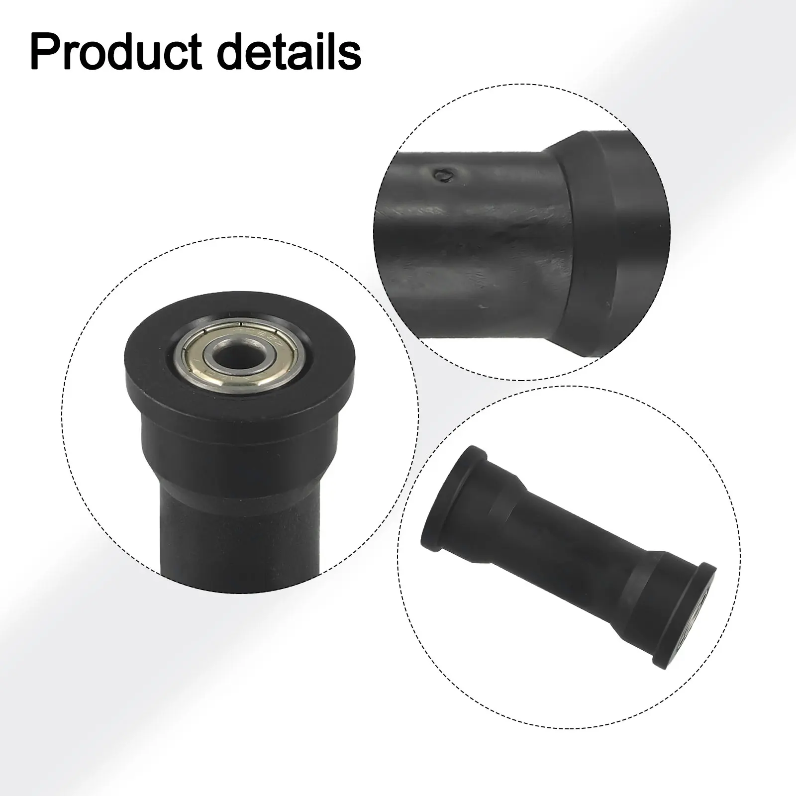 Rowing Machine Roller with Precision Bearing for Slide Rail Alignment Replacement Part for Standard Rowing Machine Use