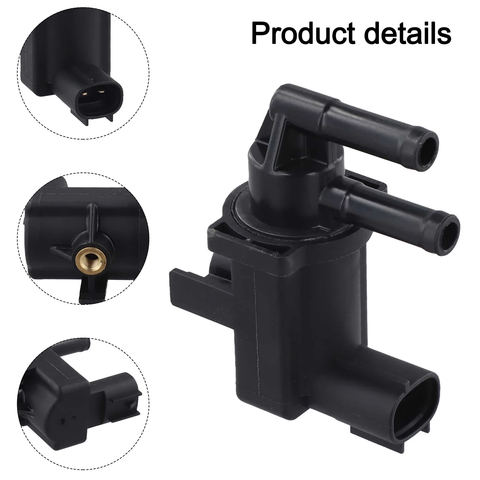 Reparación de automóviles, mantenimiento de automóviles, válvula de purga negra, solenoide de Motor de coche, reemplazo directo, tipo de montaje, reemplazo directo para Forester