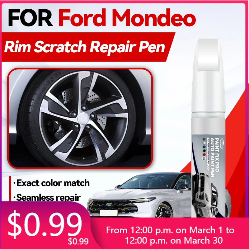 

Автомобильные аксессуары для Ford Mondeo 2000-2025: Карандаш для ремонта краски CD334, CD391, CD541, черный UM JAYC, белый 5BWG, серый VJ, синий, красный