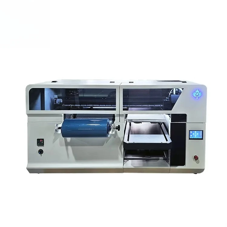 Desktop UV Printer Single Dx7 Head UV DTF Multi-functional A3 Flatbed Printer Machine