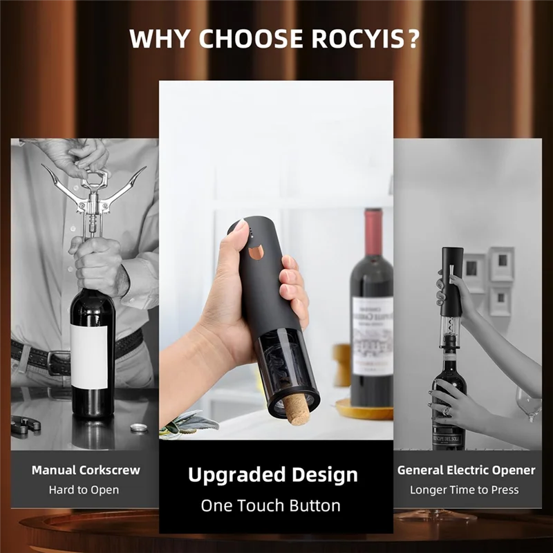 【FUXQ】Pembuka Anggur Elektrik  - Wine Opener Electric ulasan dan harga