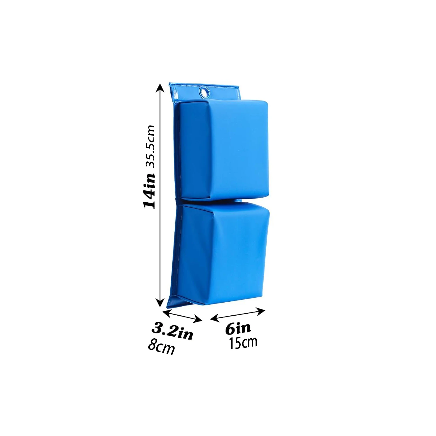 مصدات حاجز التزلج PWC، شرائط تأثير الموجة البحرية، حماية لرسو السفن مكونة من قطعتين مع حبال مرنة، متينة ومقاومة للأشعة فوق البنفسجية، JET
