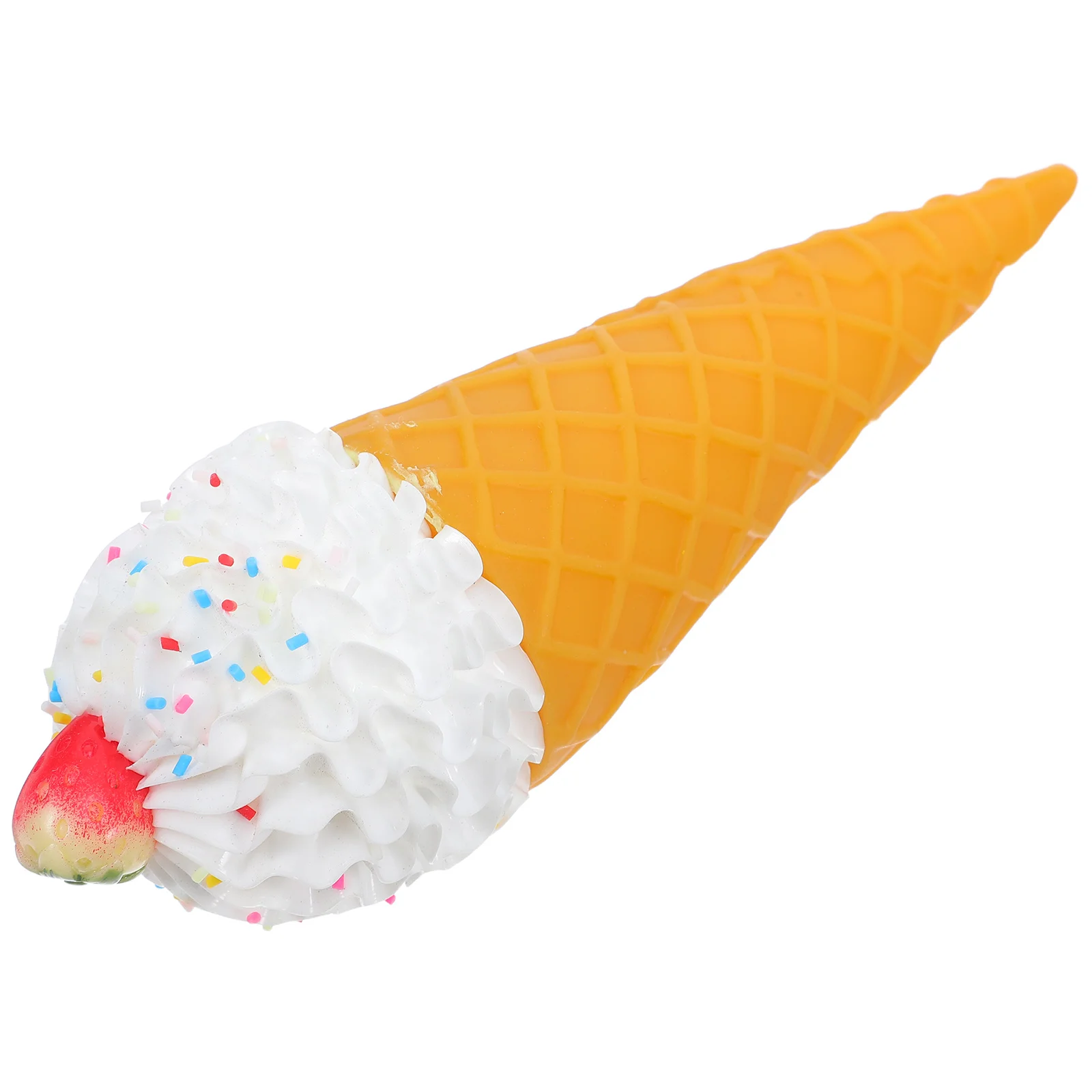 

Display Items Simulated Ice Cream Cone Cones Prop Pvc Realistic Fake Plastic Models