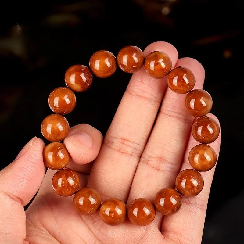 UMQ High Throw Cook Beads Single Circle Bracelet Natural Bodhi Rosary Buddha Beads Men's and Women's Bracelets