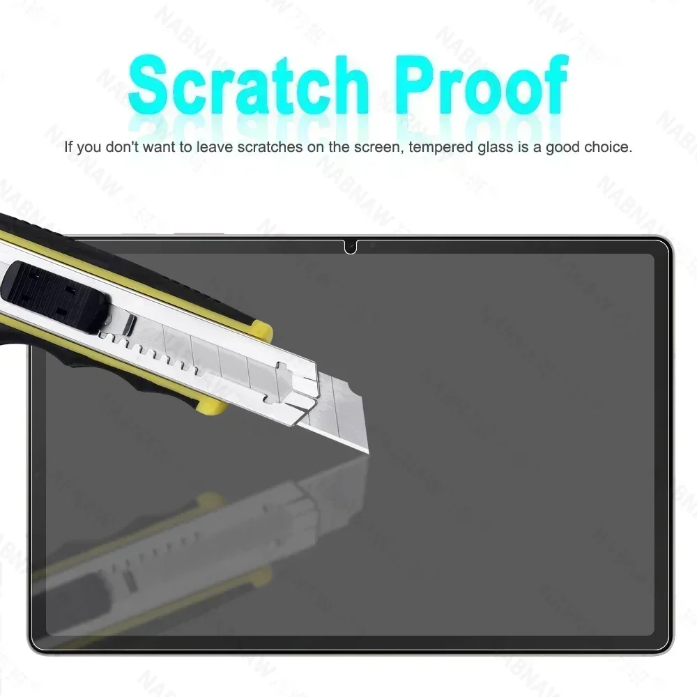 2 ชิ้น HD Scratch Proof Screen Protector กระจกนิรภัยสําหรับ Samsung Galaxy Tab S9 FE 10.9 นิ้ว SM-X510 X516B ป้องกันฟิล์ม