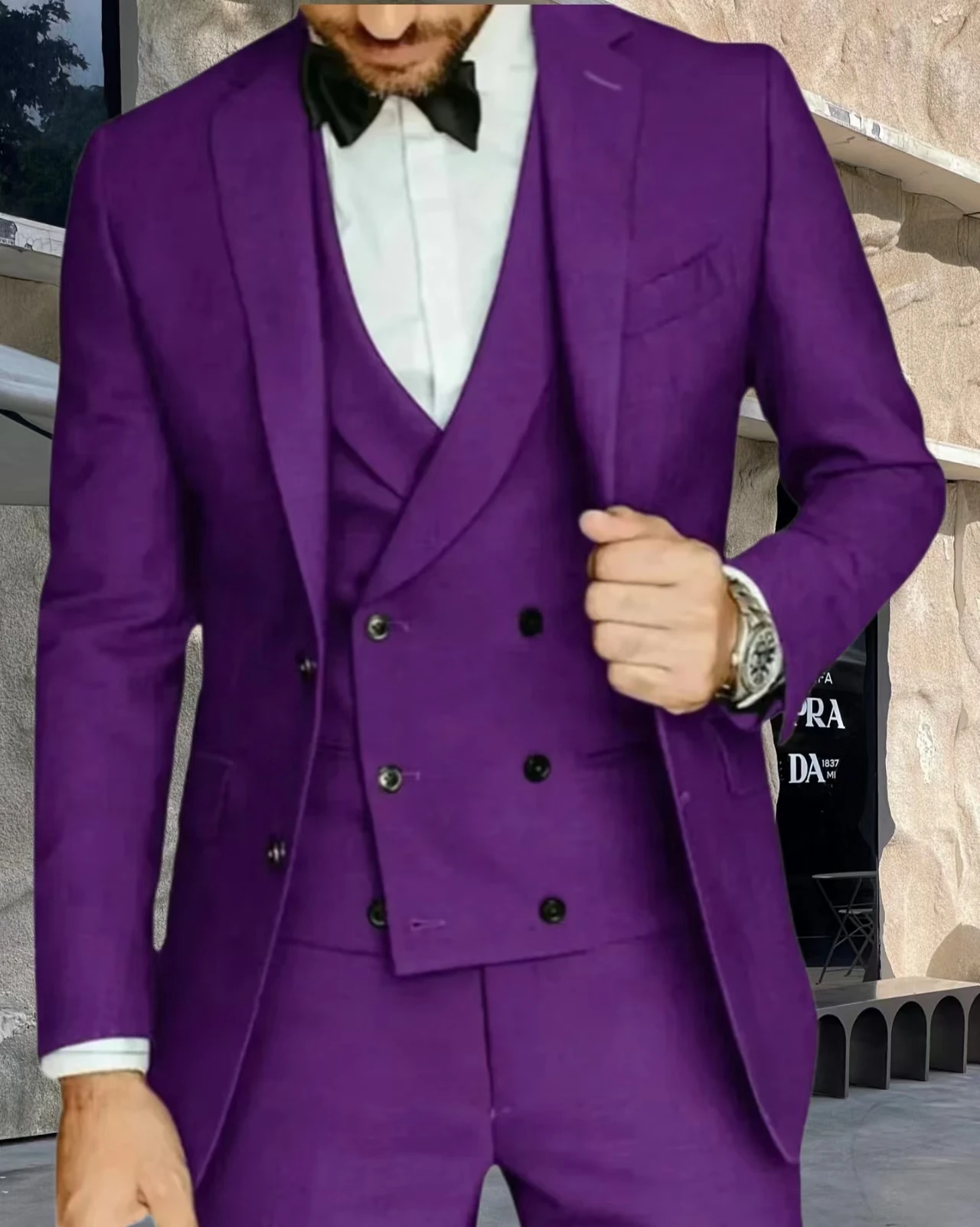 Heren Effen Kleur Smoking Pakk - Men'S Formal Wear Waistcoat recensie en prijs