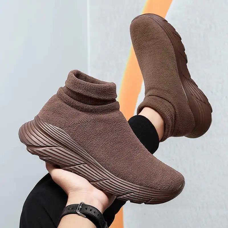 حذاء الثلج حذاء الثلوج أحذية رياضية للرجال تشغيل الكاحل أحذية رياضية أحذية الرجال الرياضة سلة الماركات العالمية أحذية رياضية تأثيري