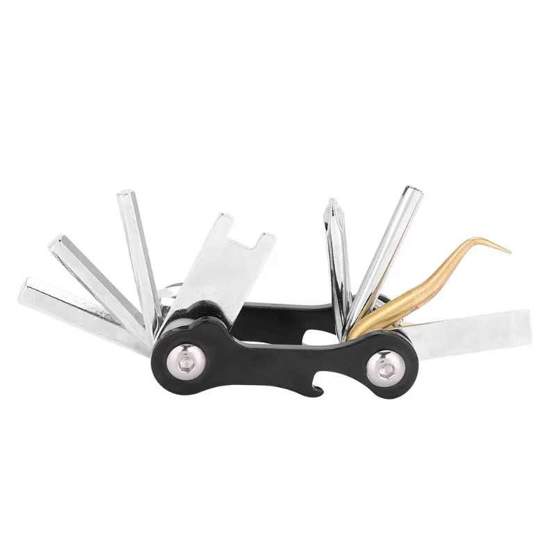 

KEEP DIVING Portable Folding Allen Key Wrench 8 in 1 Wrenches Repairing Tools Set