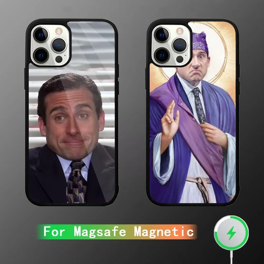 

Michael Scott The Office Phone Case For iPhone 15,14,13,12,11,Plus,Pro,Max Mini Magsafe Magnetic Wireless Charging