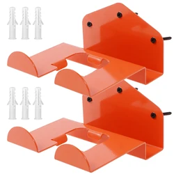 1/2Pcs Wall Mounted Weed Trimmer Rack Heavyduty Garden Power Tool Hanger Steel Weed Whacker Holder for Grass Trimmer Garden Tool