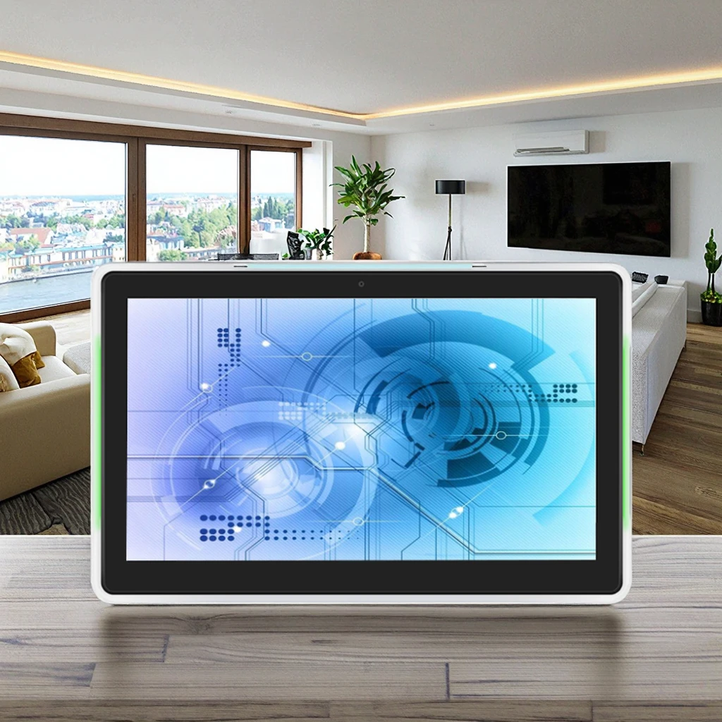 

10.1 Inch Smart Home Android Tablet Wall Clock IP65 Waterproof Industrial POE 2GB Memory Smart Home Android Wall Mount