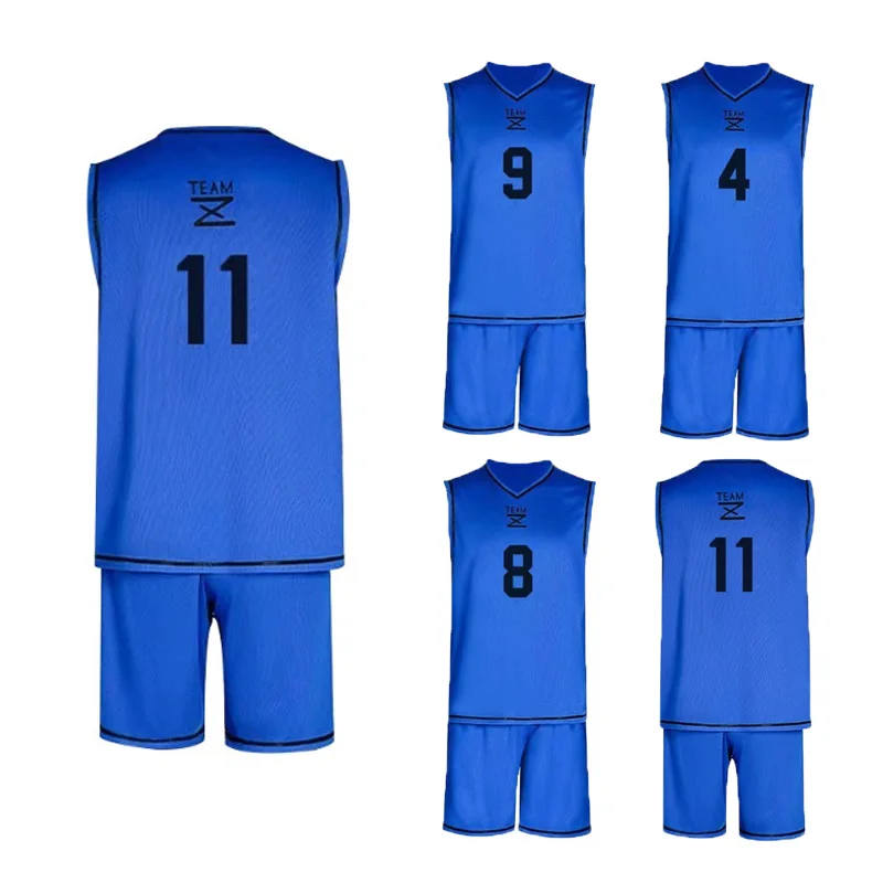 

Anime Japanese Blue Lock Isagi Yoichi Football Jersey Cosplay Hyoma Chigiri Meguru Bachira Cosplay Costumes