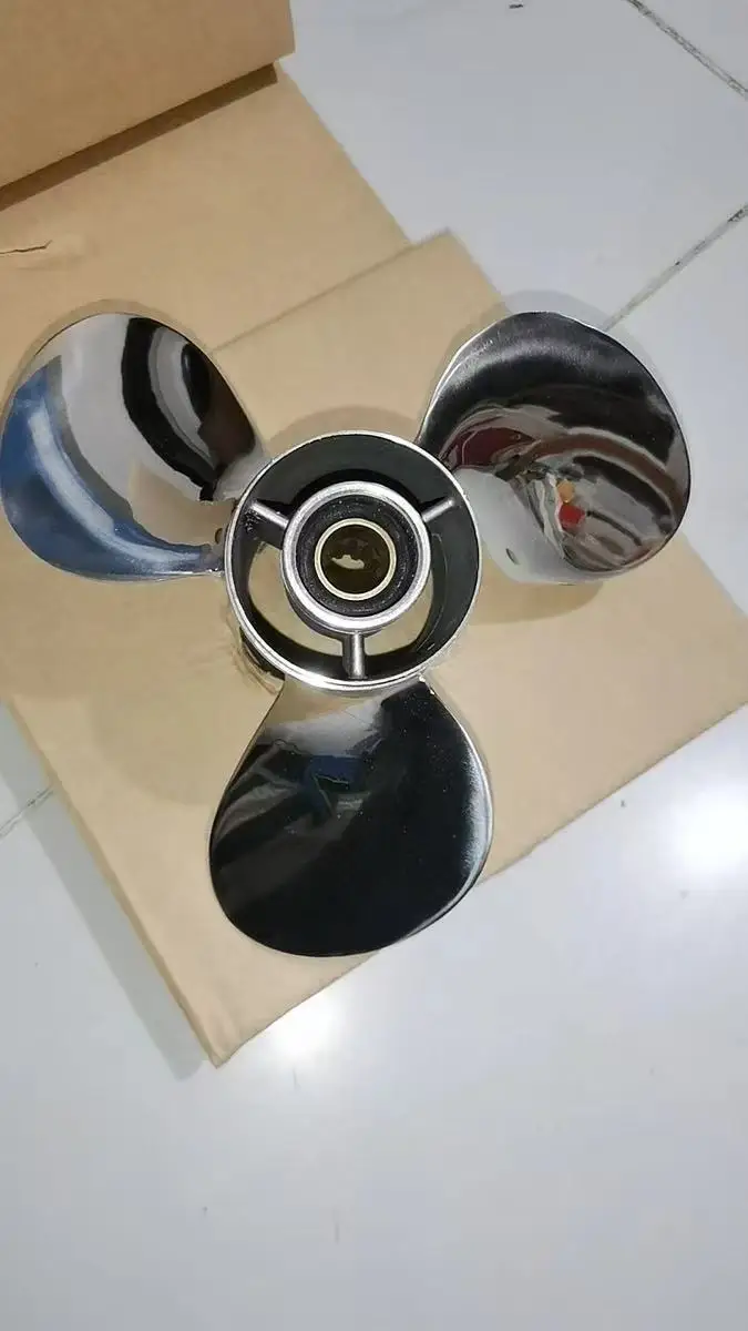 stainless steel  Propeller for Yamaha pioneer 25 - 30 HP outboard motor 12 inches 9 7/8*12-F