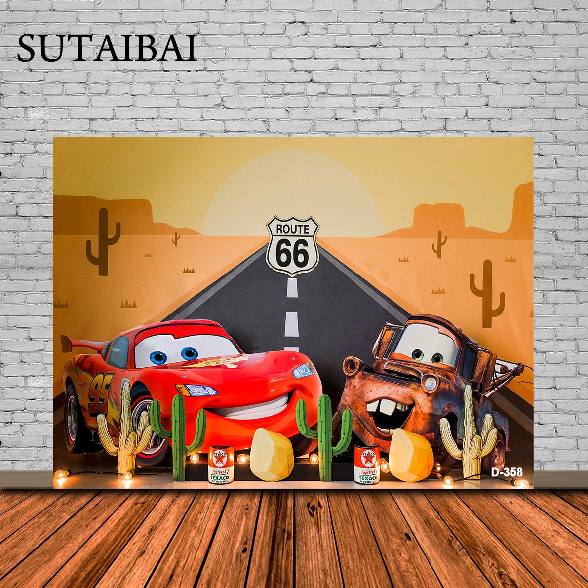 Disney Cars Race Photography fondali Lightning McQueen Cartoon Birthday Photozone Photocall Child Background Baby Boy