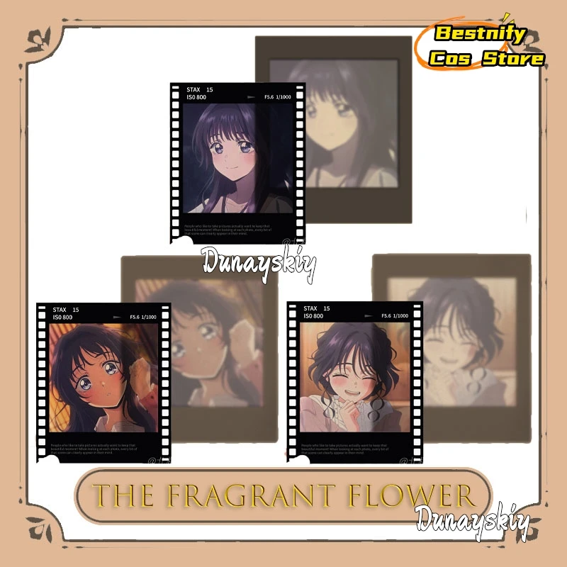 

BThe Fragrant Flower Blooms With Dignity Kaori Wakatani Instant Film Прозрачная карта Аниме Фотокарта Хэллоуин {Amanda Cos} ﻿