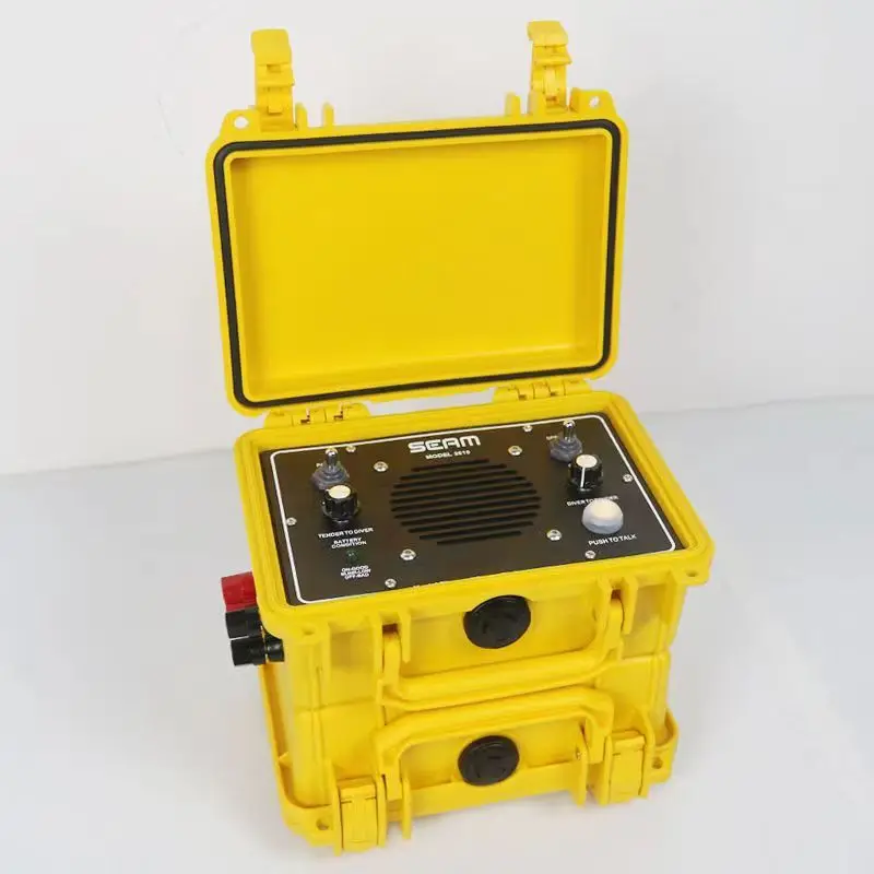 

Submersible intercom phone salvage for heavy submarines, underwater rechargeable wired intercom phone communication