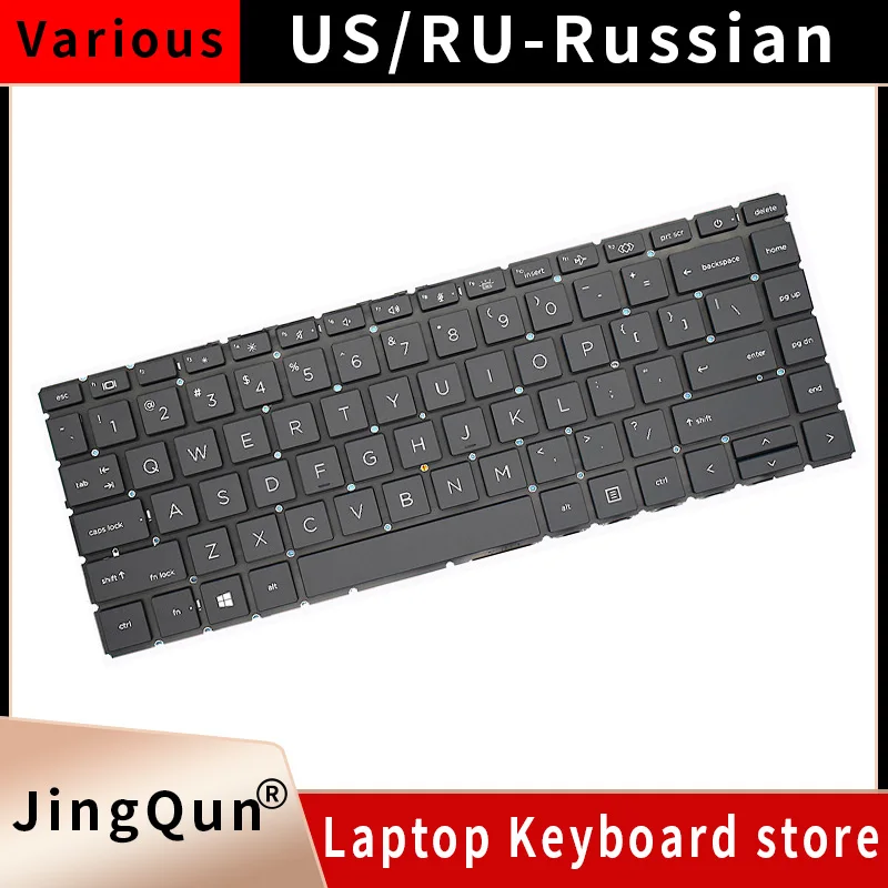 Laptop Keyboard for Hp ProBook 440 G8 G9 445 G8 G9 V195246EK1 M23769-B31 M23769-001 445R 440 G8/G9/G10 ZHAN 66 Pro 14 G4/G5