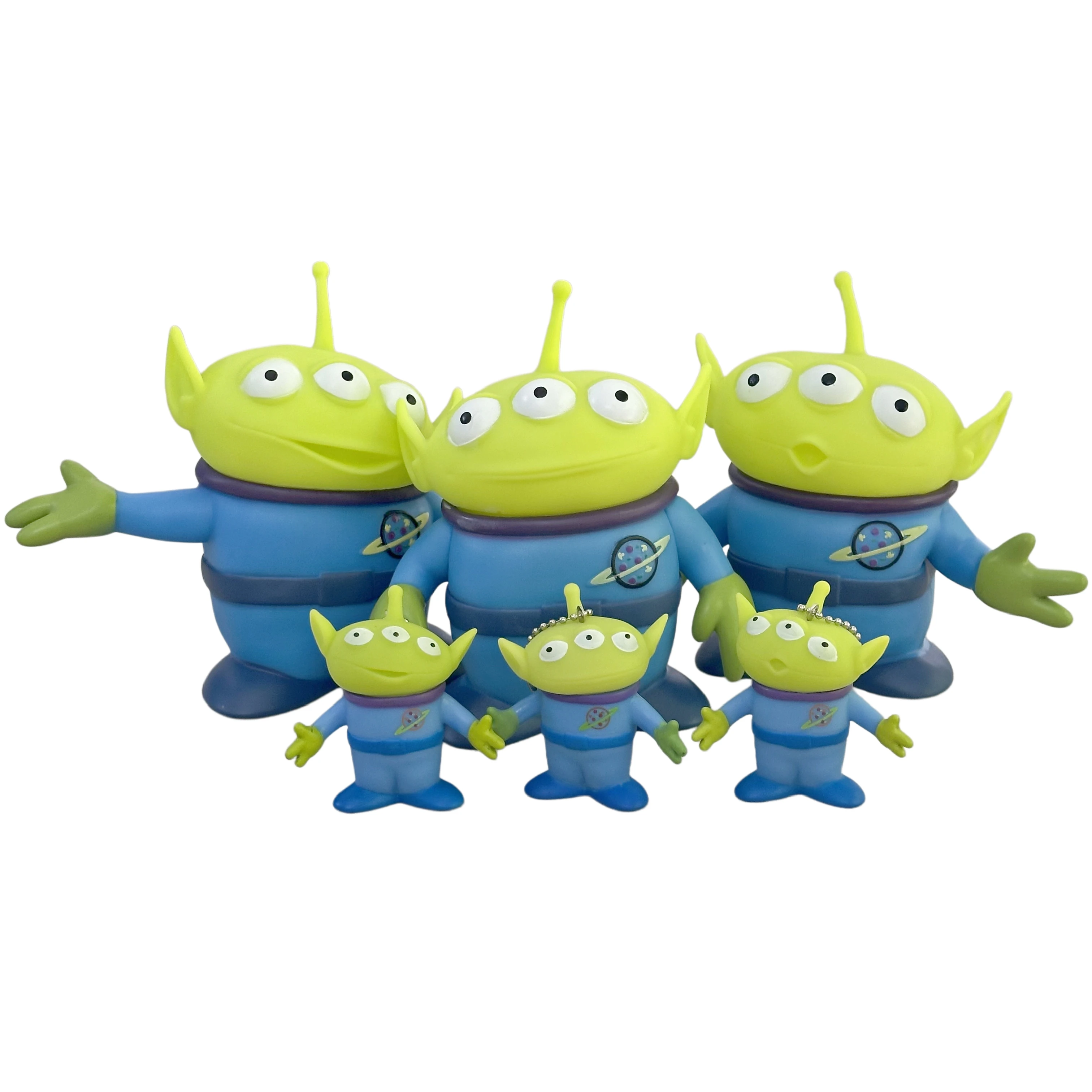 2026 Neue Toy Story Woody Buzz Lightyear Grüne Alien-Puppenfigur Anime-Dekoration Sammlerstück Spielzeugmodell für Geschenke