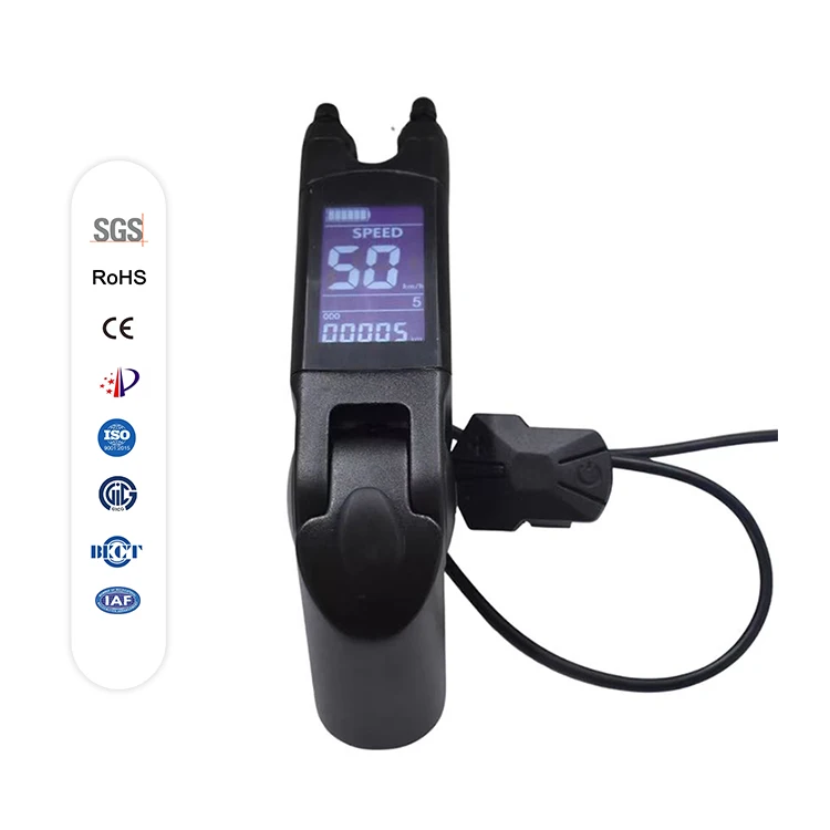 

48V 500W Electric Bicycle Accessory Scooter DIY Part Vertical LG1 Instrument Electronic Vertical LCD Display 36V 60V Options