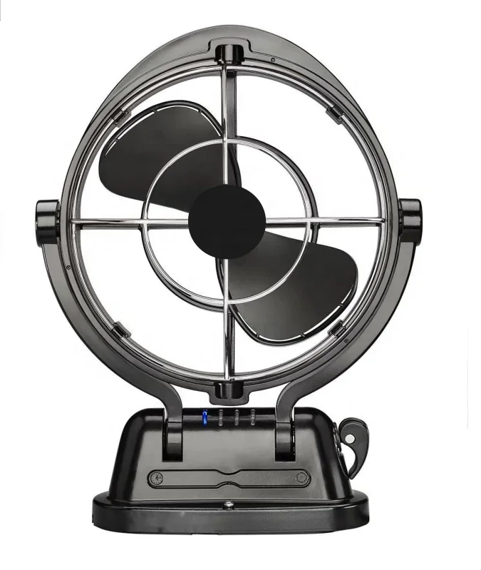 

High Quality Good Ventilation RV Accessories Home Electric Fan Camper Fans 12 and 24V 360 Degree Airflow RV Fan Black or White
