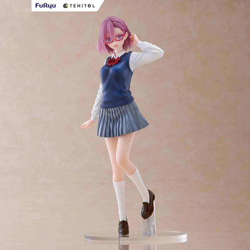 Original FuRyu TENITOL TALL 2.5 Dimensional Seduction Tachibana Mikari Amano Ririsa Anime Figure Model Collection Toys Gift 30Cm