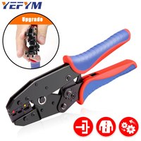 Crimping Pliers YFX-03C YFX Series Easy Change Jaw For Heat Shrink/Open Barrel/Non-Insulated /Ferrule/MC2.5/4/6 Terminals Tools