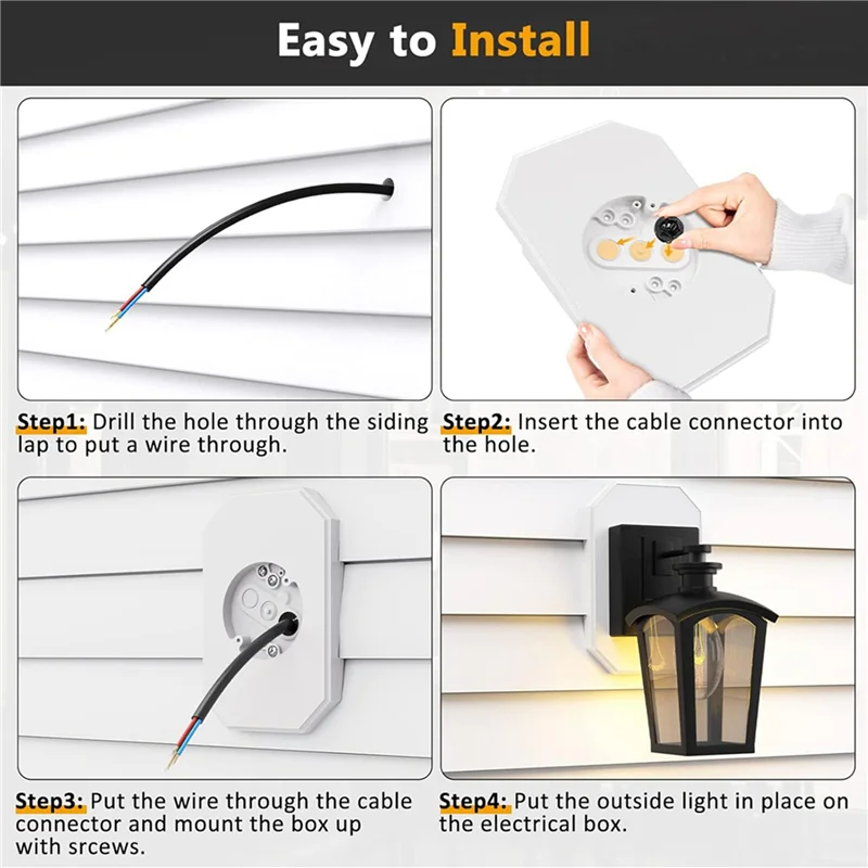 B84B-2X Siding Moun… - image