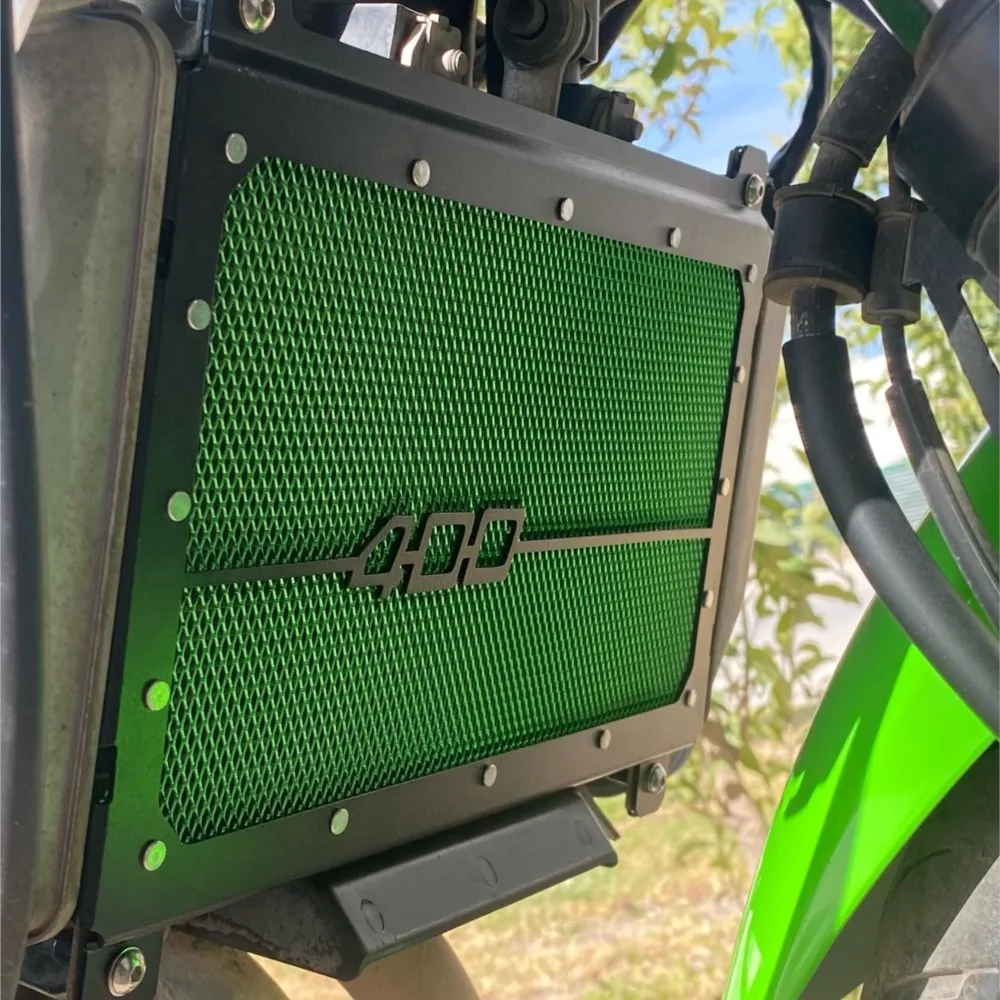 

2025 For Kawasaki Z400 NINJA400 Eliminator 400 Engine Radiator Grille Guard Cover Protector Radiator Bezel Grille Guard Cover