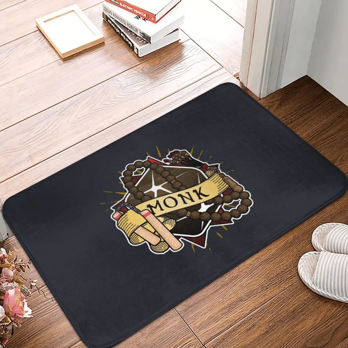 DND - Monk Doormat Rug Carpet Mat Footpad Polyester Non-slip Antiwear Front Room Corridor Kitchen Bedroom Balcony Toilet